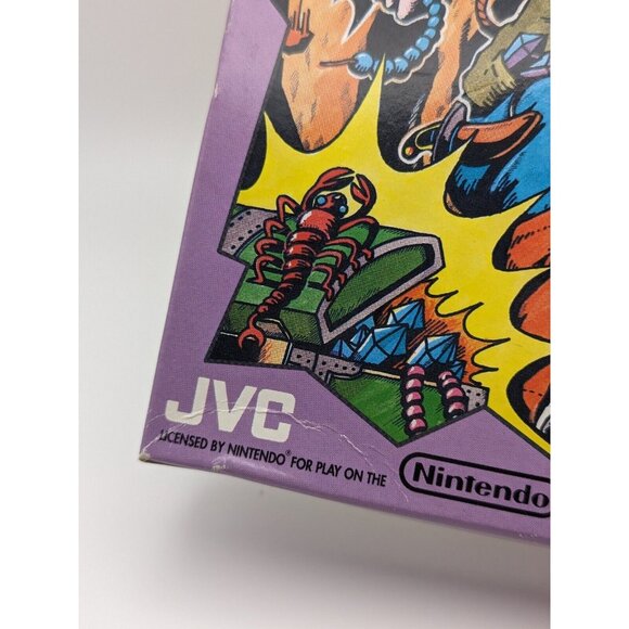 Boulder Dash (Nintendo NES, 1990) CIB w/ Cart, Box, Sleeve & Manual Tested Works - Picture 6 of 12